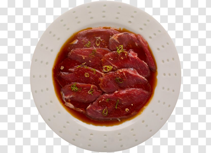 Bresaola Yakiniku Game Meat Carpaccio Japanese Cuisine - Vegetable Transparent PNG
