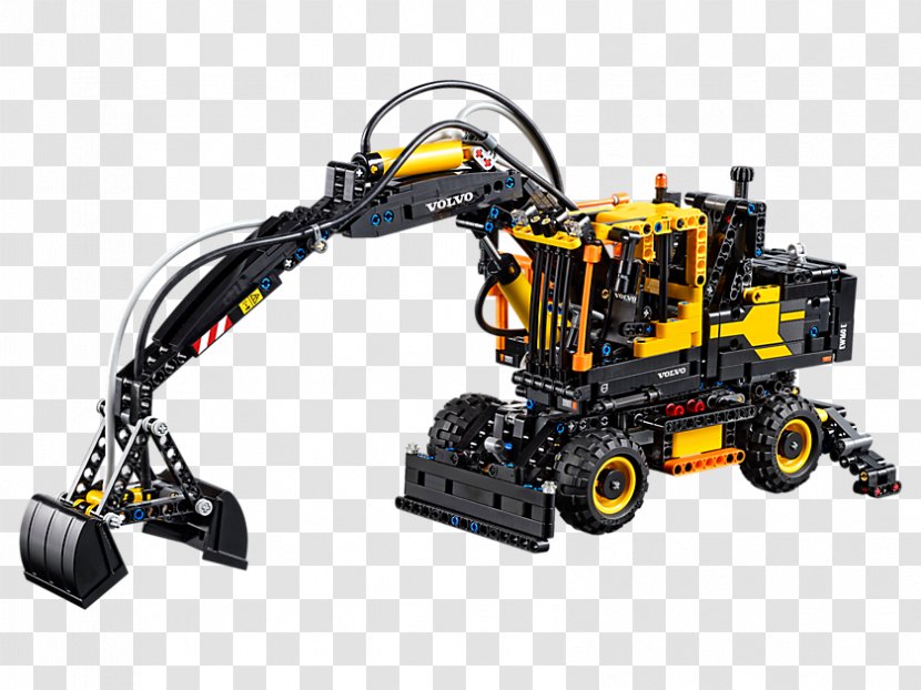 Lego Technic Amazon.com Toy LEGO 42053 Volvo EW160E - Amazoncom Transparent PNG