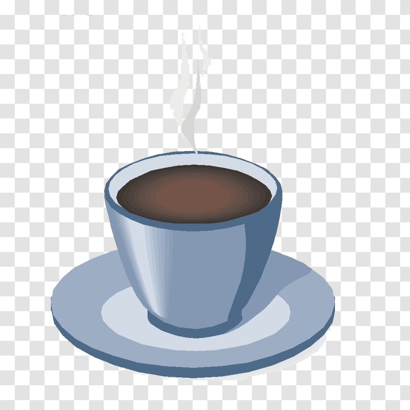 White Coffee Tea Ristretto Cup - Cafe - Steaming Transparent PNG