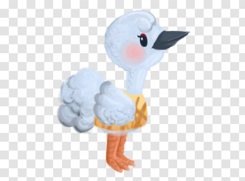 Animal Crossing: New Leaf Common Ostrich Drawing DeviantArt - Plush Transparent PNG