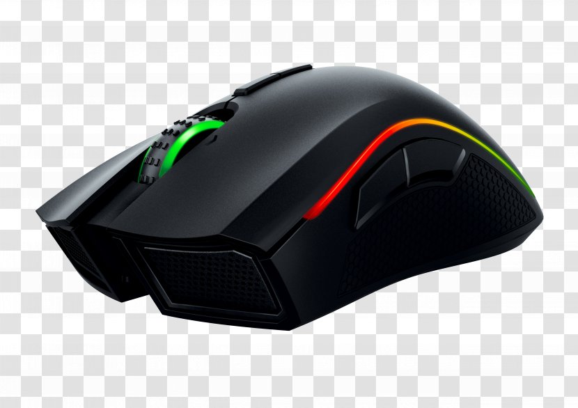 Computer Mouse Razer Inc. Mamba Wireless Tournament Edition Microsoft - Naga Transparent PNG