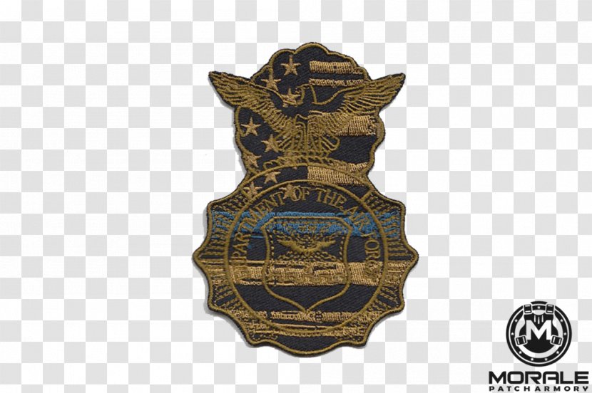 United States Air Force Security Forces Police Badge - Navy Transparent PNG