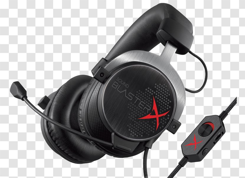 Microphone Headphones Creative Sound BlasterX H5 Technology - Audio Transparent PNG