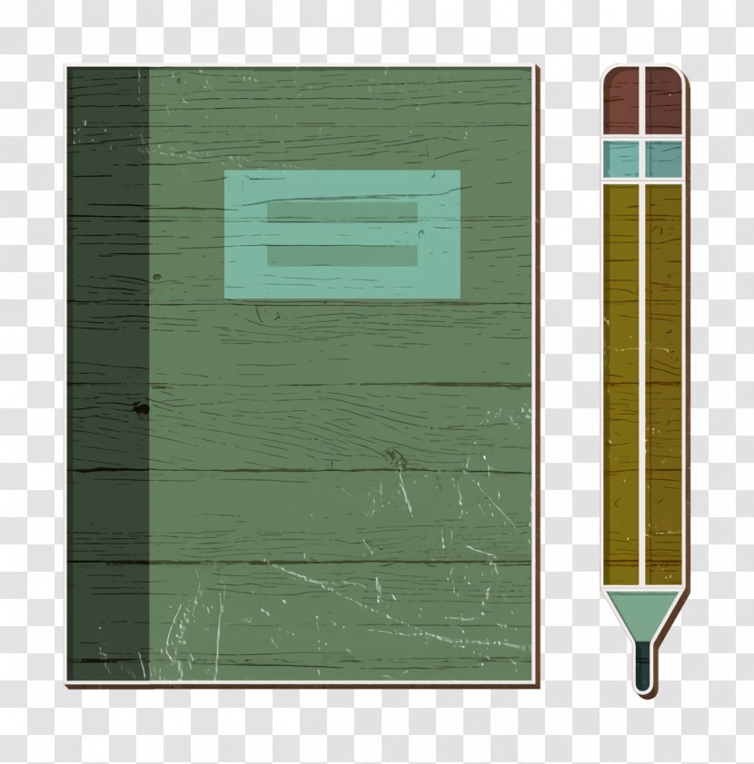 Notebook Icon Essential - Rectangle Green Transparent PNG
