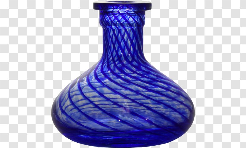 Glass Bottle Vase Cobalt Blue - Artifact Transparent PNG