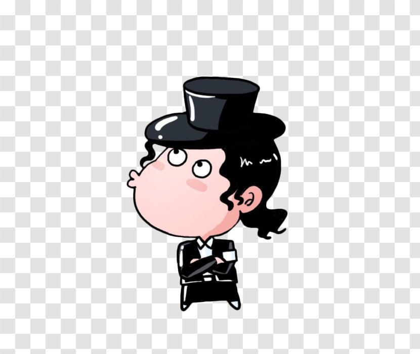 Cartoon Drawing - Character - Michael Jackson Cartoon. Transparent PNG