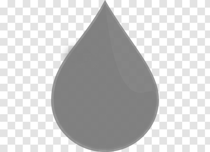 Circle Angle Grey - Single Raindrop Cliparts Transparent PNG