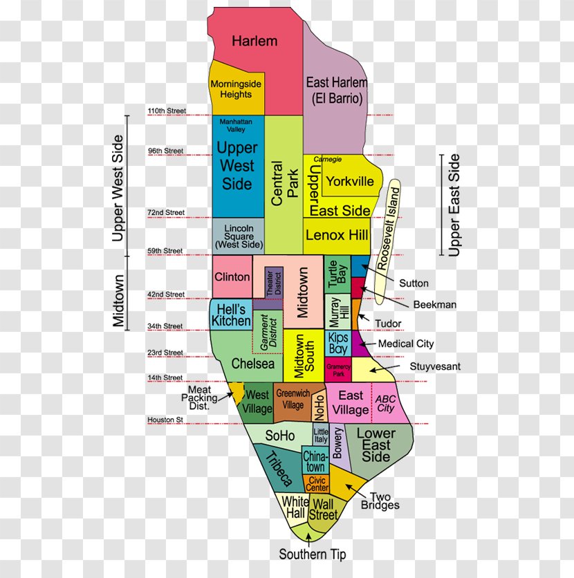 Civic Center World Map Neighbourhood Midtown Manhattan - Battery Park Transparent PNG