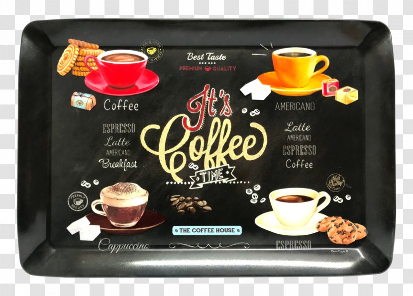 Coffee Tray Espresso Breakfast Cafe - Coffer Time Transparent PNG