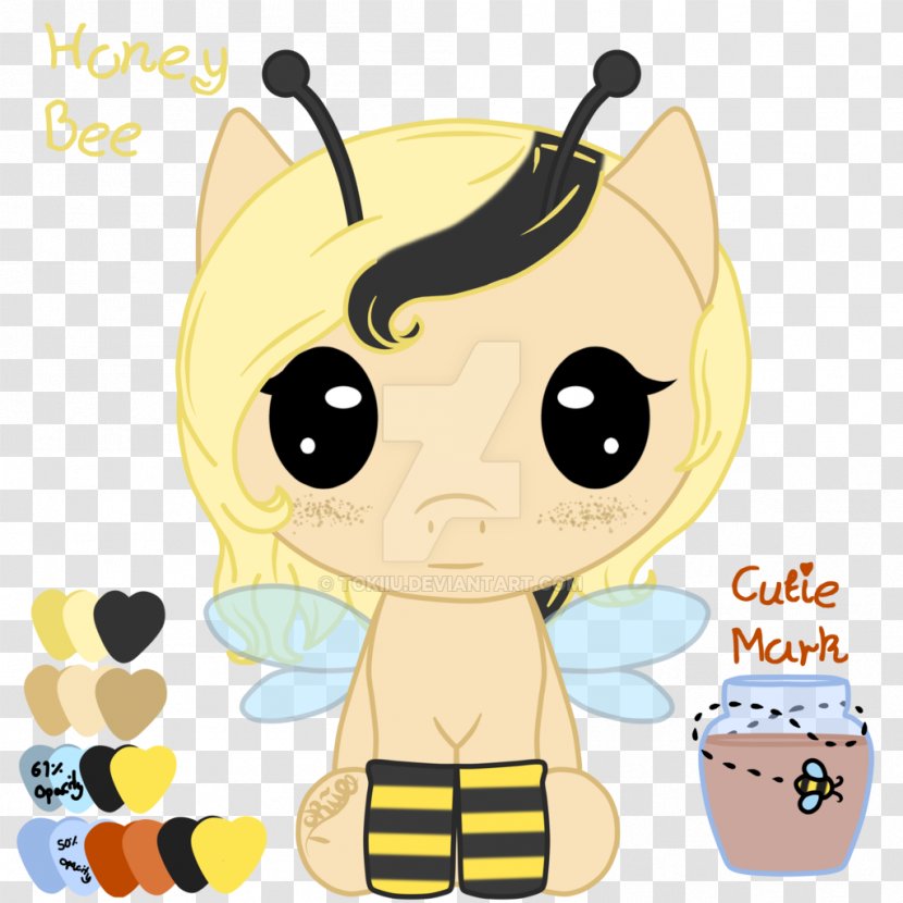 Honey Bee Pony Drawing Sting Transparent PNG