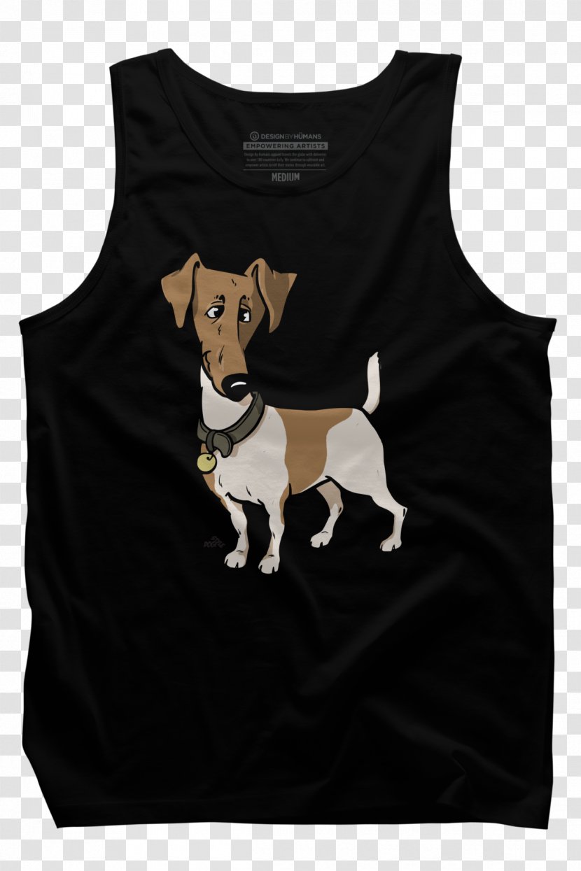 T-shirt Sleeveless Shirt Dog Outerwear - Top Transparent PNG