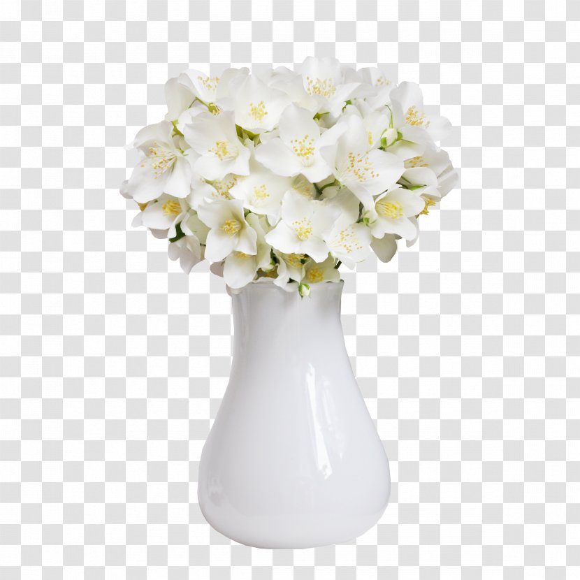 Flowers In A Vase - Flowering Plant Transparent PNG