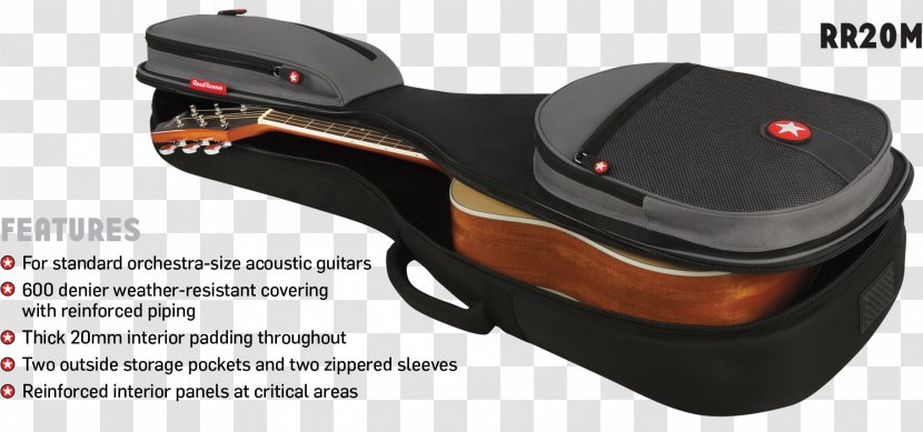 Acoustic Guitar Gig Bag Parlor Electric Transparent PNG