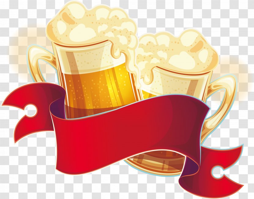 Oktoberfest Stock Illustration - Photography - Two Cold Beer Transparent PNG