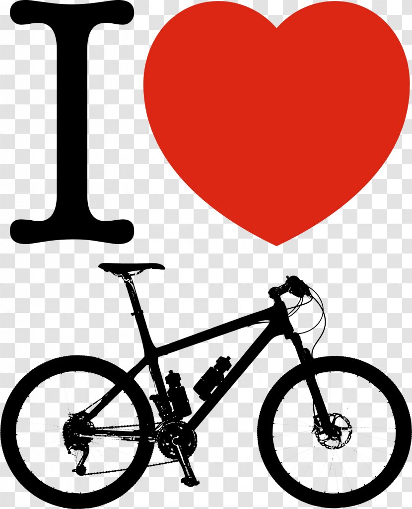 KTM Bicycle Frames Mountain Bike Shimano - Heart Transparent PNG