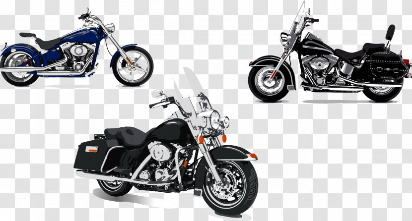Motorcycle Harley-Davidson Chopper Clip Art - Safety Transparent PNG