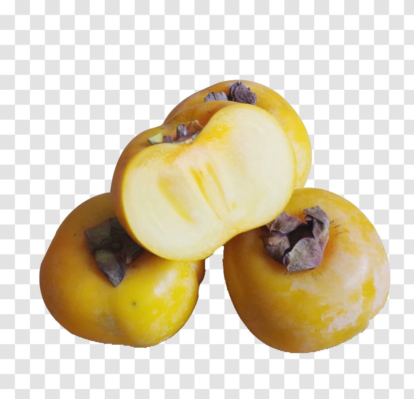 Japanese Persimmon Fruit - Persimmons - Crisp Transparent PNG