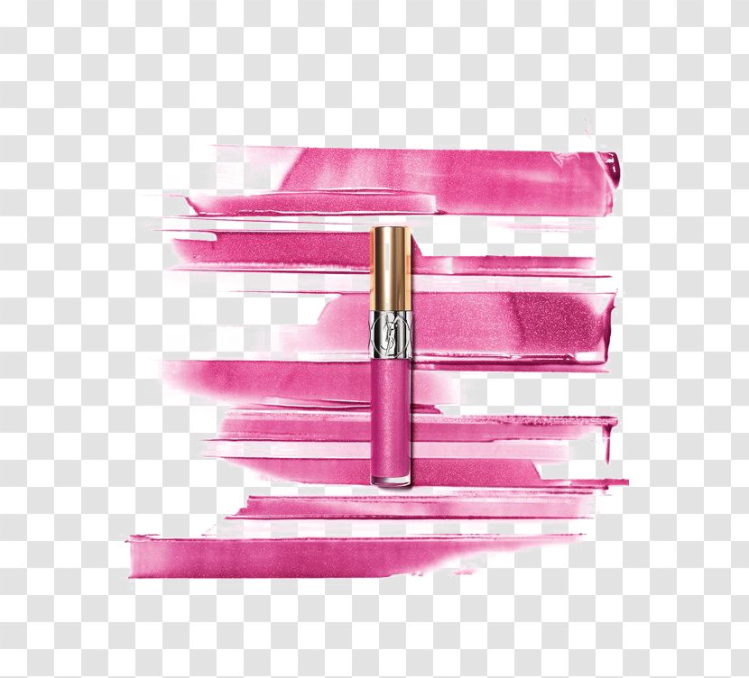 Lip Gloss Cosmetics Lipstick Beauty - Liner - Pink Transparent PNG