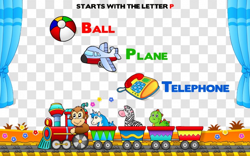 Preschool All-In-One Learning Games Kids Pre-school Basic Skills Android - Allinone - Train English Transparent PNG