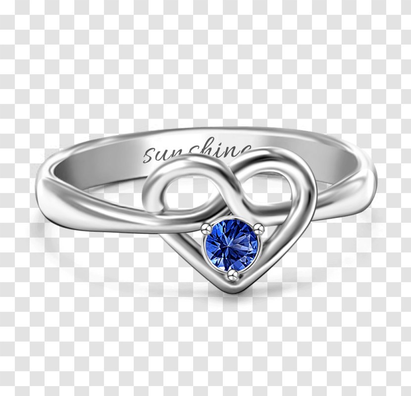 Claddagh Ring Sapphire Birthstone Pre-engagement - Preengagement Transparent PNG