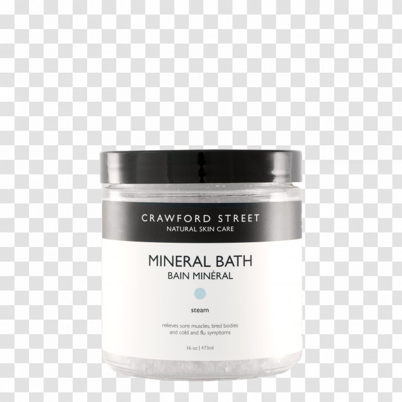 Natural Skin Care Cream Facial Cosmetics - Dead Sea Salt - Sulfate Minerals Transparent PNG