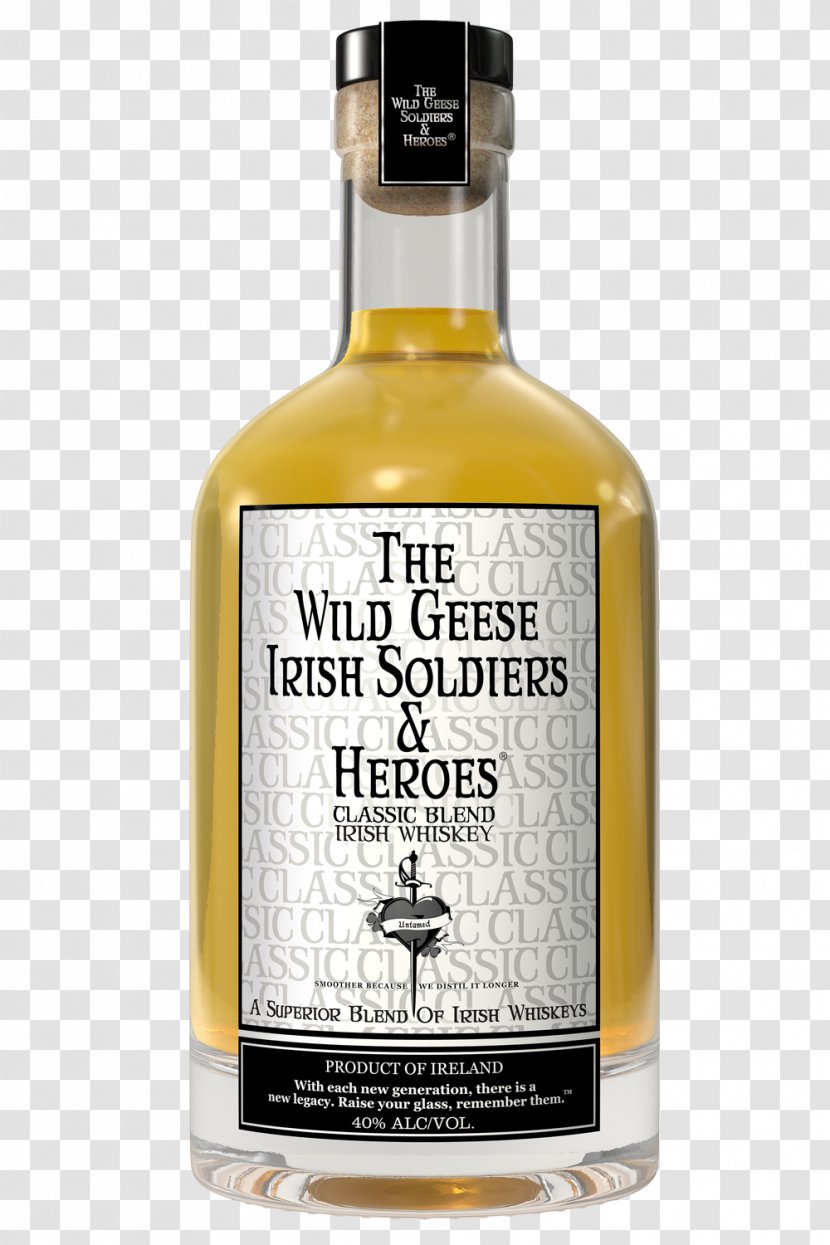 Liqueur Irish Whiskey Scotch Whisky Blended - Alcoholic Beverage - Goose Transparent PNG
