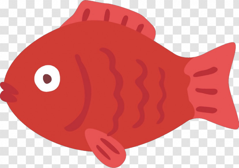 Fish Red Fish Flatfish Sole Transparent PNG