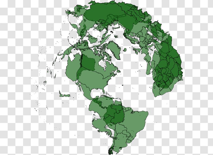 Map Projection Azimuthal Equidistant Scale Geographic Information System - Green Transparent PNG