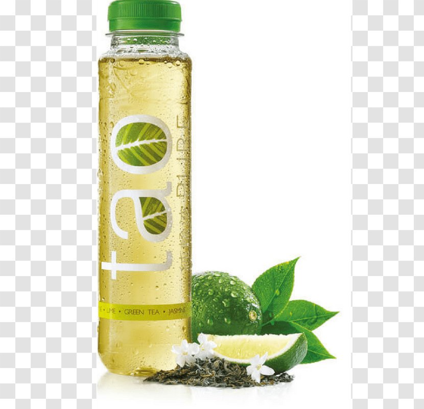 Green Tea White Iced Juice - Lemon Transparent PNG