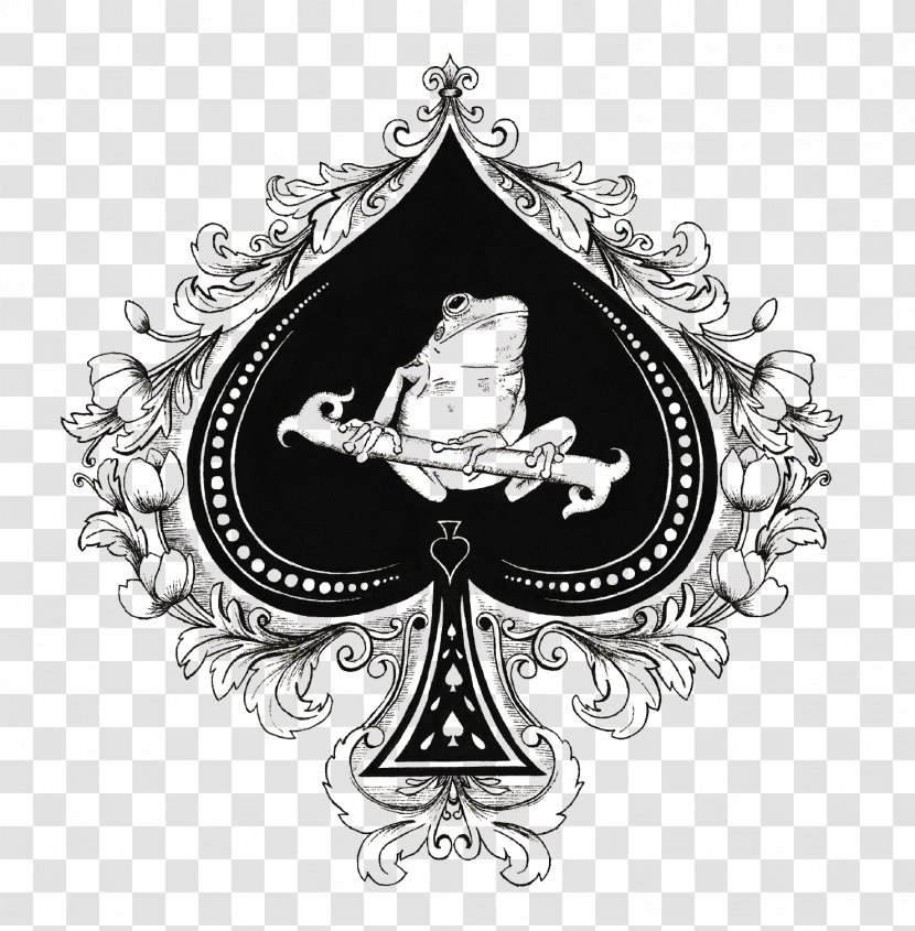 Ace Of Spades Playing Card Espadas Pikmin 2 - Visual Arts Transparent PNG