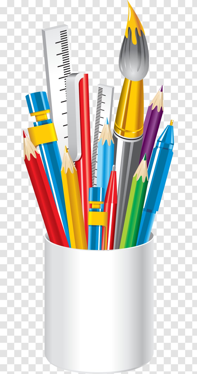 School Supplies Colored Pencil Clip Art - Verdun Elementary - Photos Of ...
