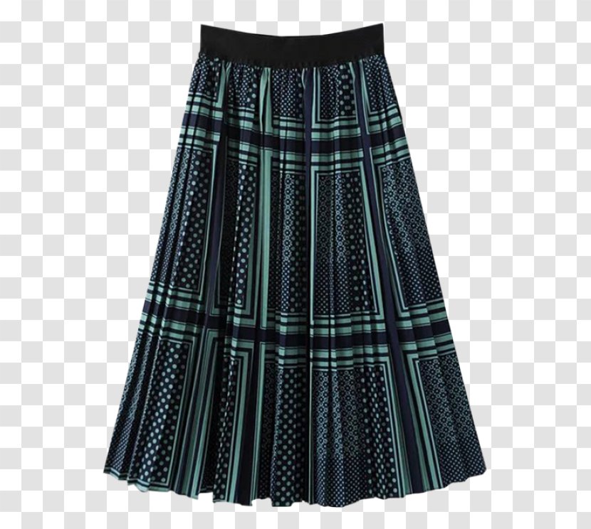 Tartan Skirt Waist - And Pleated Transparent PNG
