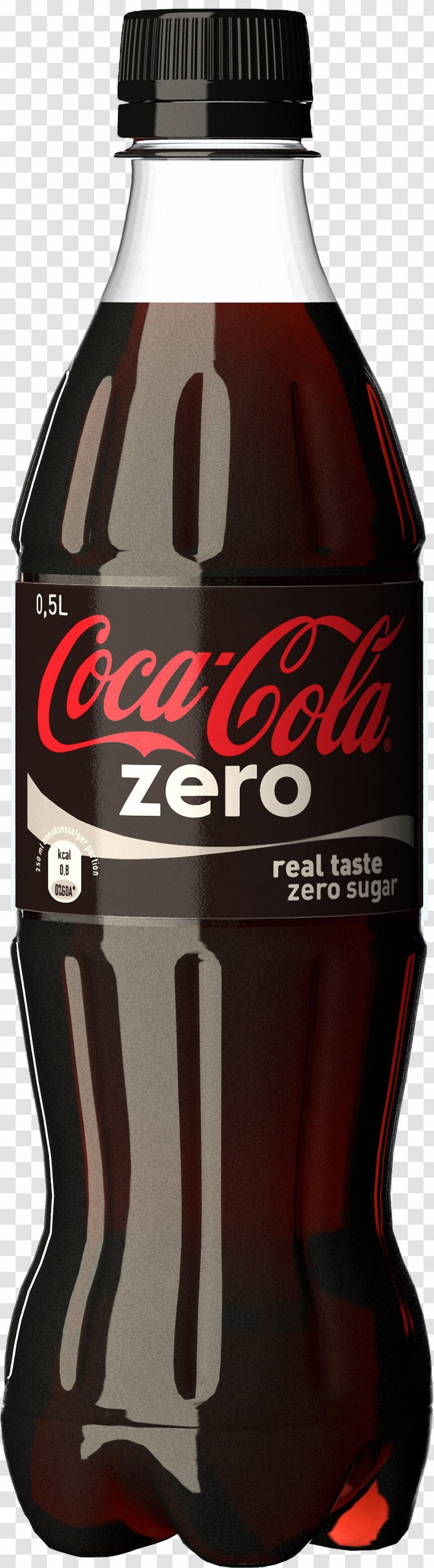 Soft Drink World Of Coca-Cola Zero - Product Design - Coca Cola Bottle Image Transparent PNG