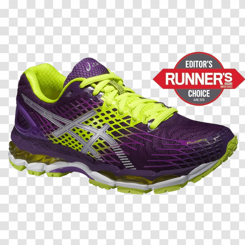 ASICS Sneakers Shoe Purple Footwear - Hiking Transparent PNG