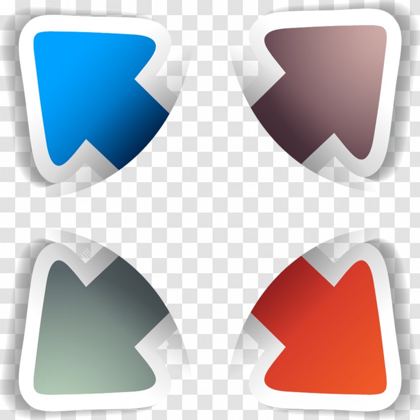 Infographic Icon - Color Classification Arrow Transparent PNG