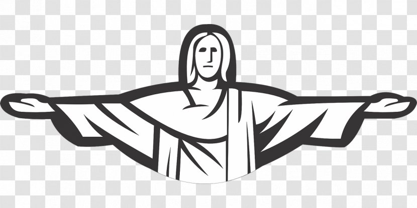 Christ The Redeemer Corcovado Stock Photography - Hand - Thousands Of Miles A Total Juan Transparent PNG