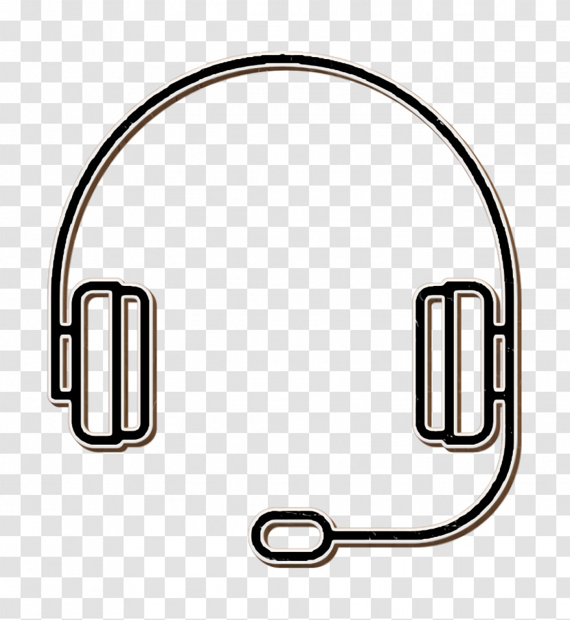 Icon Headphones Icon Shopping Addiction Icon Transparent PNG