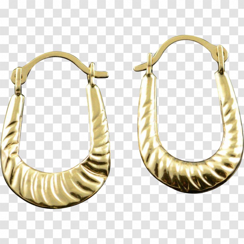 Hollow Hoop Earrings Silver Ruby Lane Colored Gold - Fashion Accessory Transparent PNG