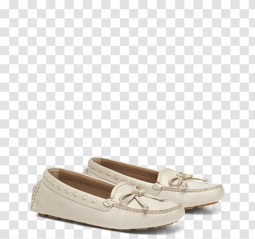 Suede Slip-on Shoe Product Design - Beige - Walking Transparent PNG