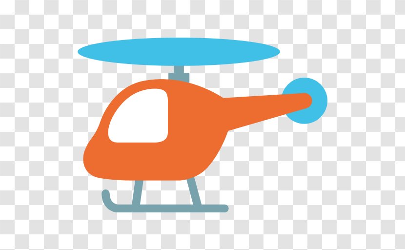 Helicopter Airplane Flying Emoji Text Messaging Transparent PNG