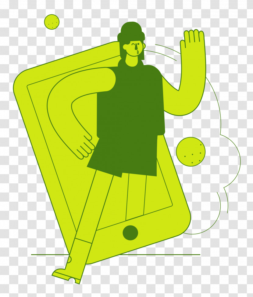 Cartoon Character Meter Line Behavior Transparent PNG