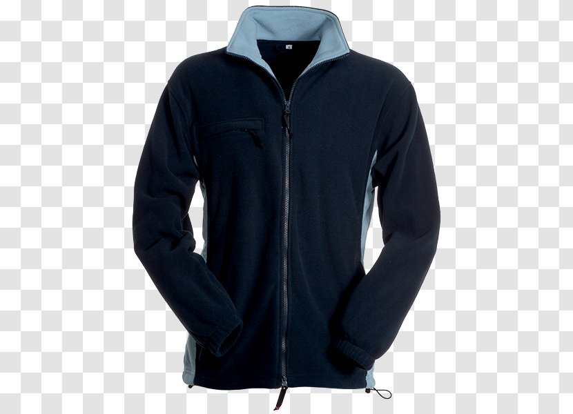 Hoodie Polar Fleece Workwear Jacket Spandex - Neck - Blu Sky Transparent PNG