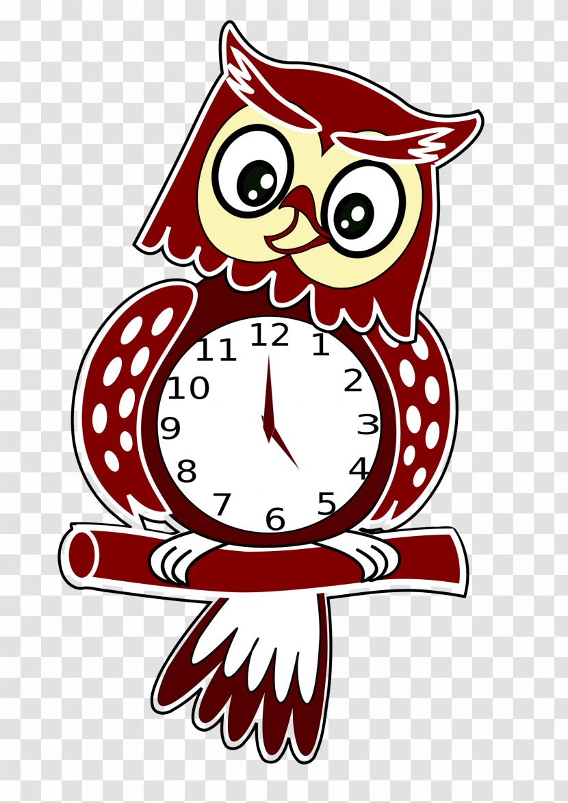 Alarm Clocks Clip Art - Owl - Clock Transparent PNG