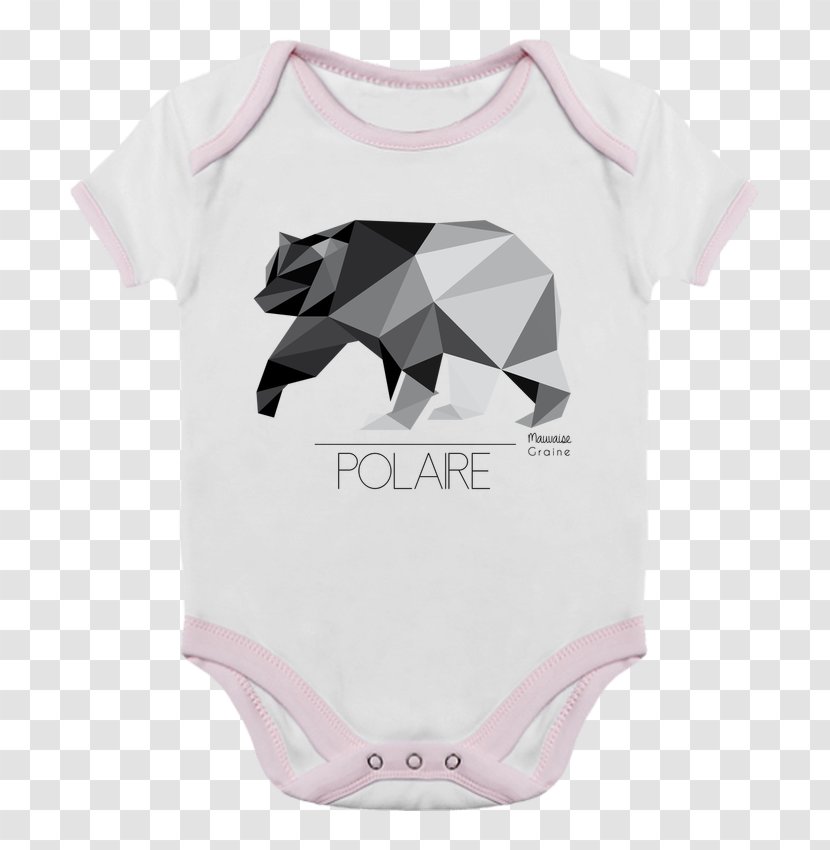 T-shirt Bear Baby & Toddler One-Pieces Bodysuit Sleeve - Heart - Paper 3d Transparent PNG