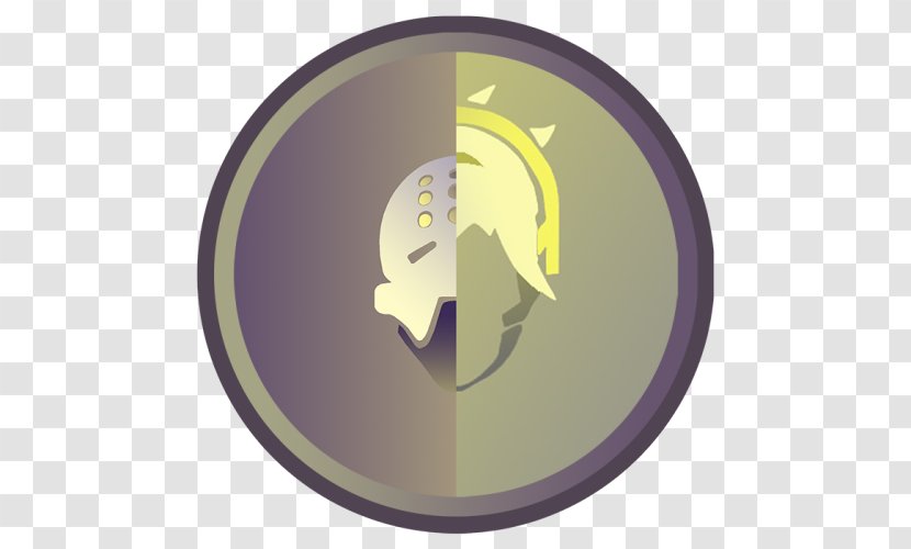 Cartoon Circle Symbol - Purple Transparent PNG