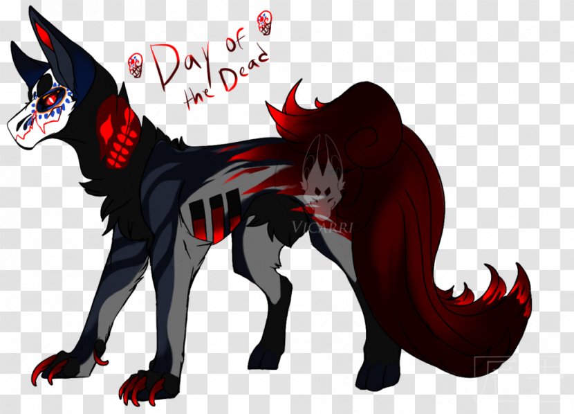 Canidae Cat Horse Demon Dog - Tail Transparent PNG