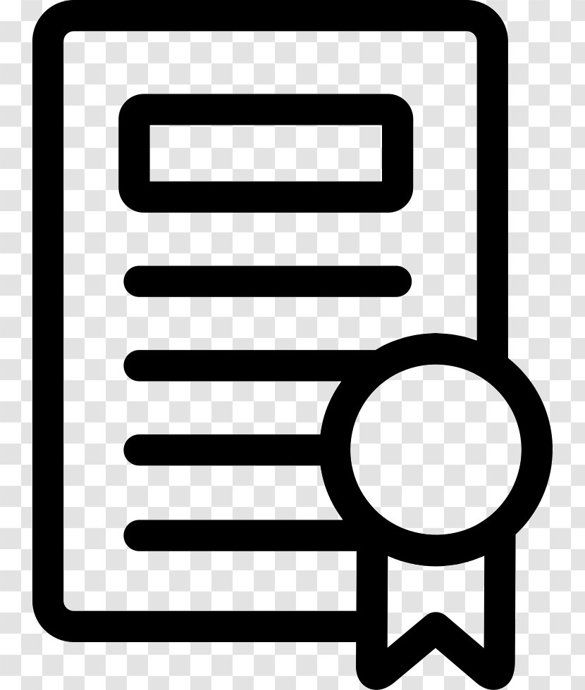 License Symbol Contract - Rectangle Transparent PNG