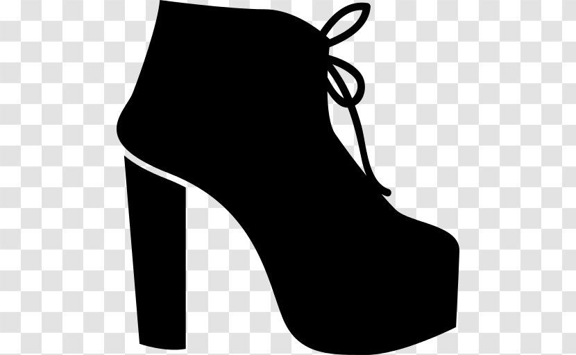 Clip Art Platform Shoe Boot - High Heels - Boots img Transparent PNG