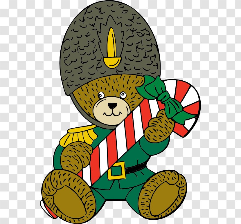 Clip Art Christmas - Drawing - Line Bear Transparent PNG