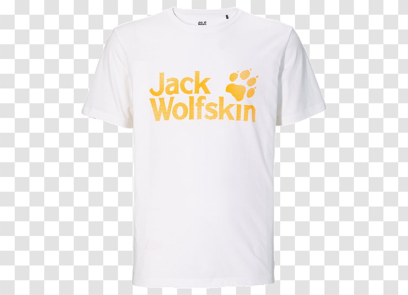 T-shirt Sleeve Jack Wolfskin Logo Brand - Tshirt Transparent PNG